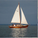 Sailboat on open water